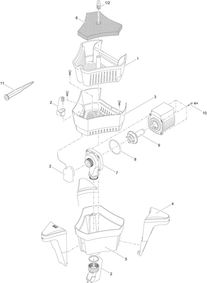 Spare part additional pack SwimSkim 50 - Component Oase