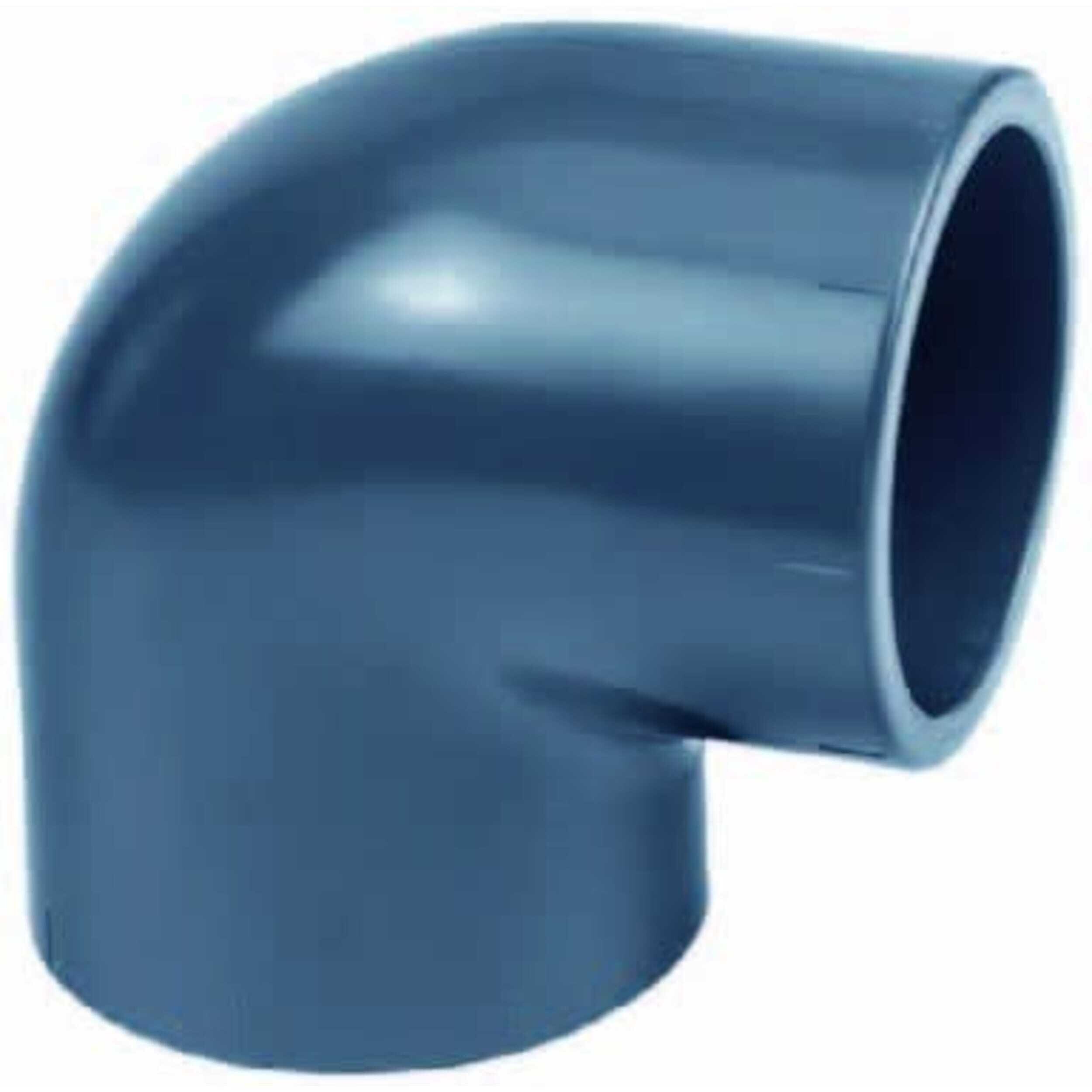 Rodilla 90 ° pegamento 25 mm