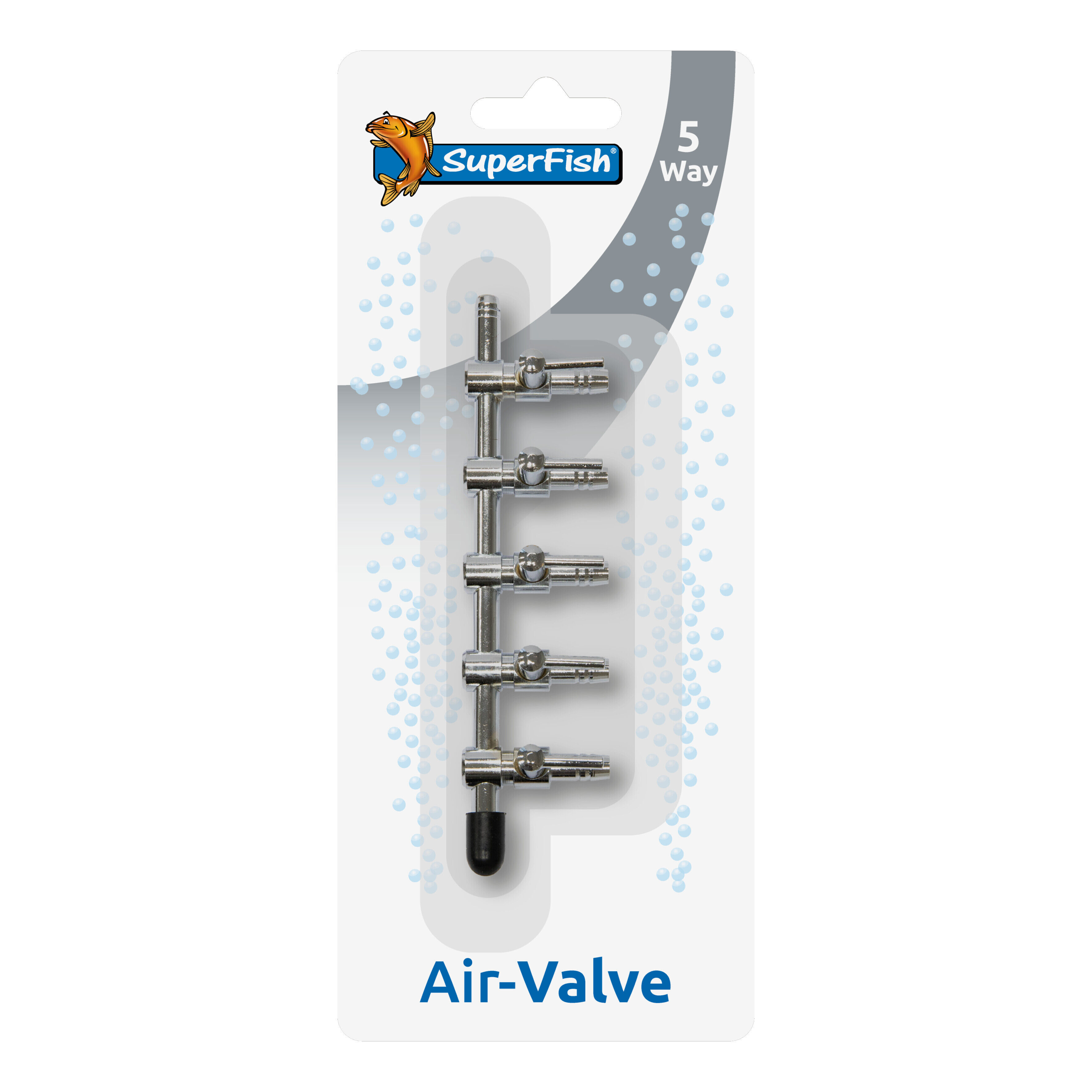 Stainless Steel Air Valve 5 Way Blister