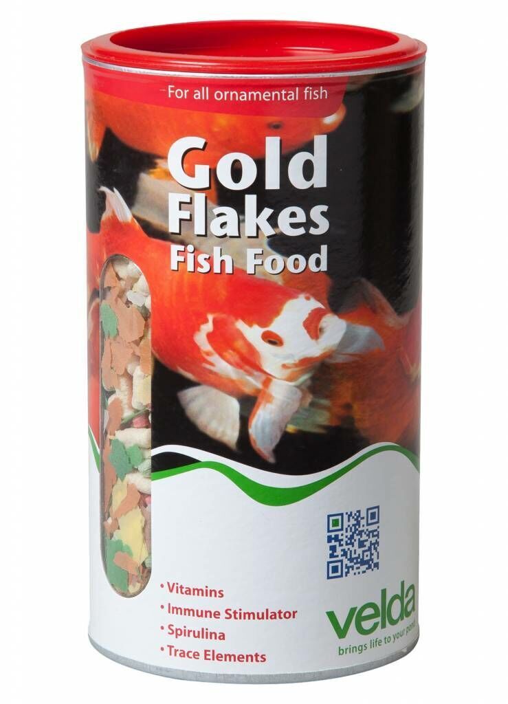 Gold Flakes Fish Food - 230 grams