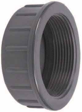 End cap Female thread and Rubber ring 4&quot;