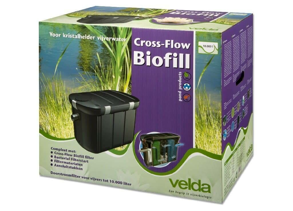 Biofill de flujo cruzado + 18 vatios UV-C