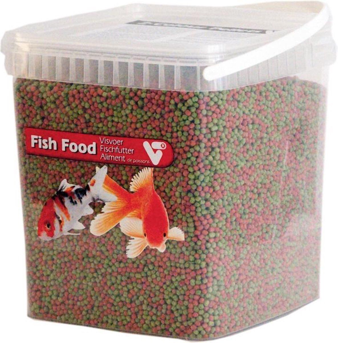 Fish Food 2-Colour Pellet 3 mm - 5 Liter