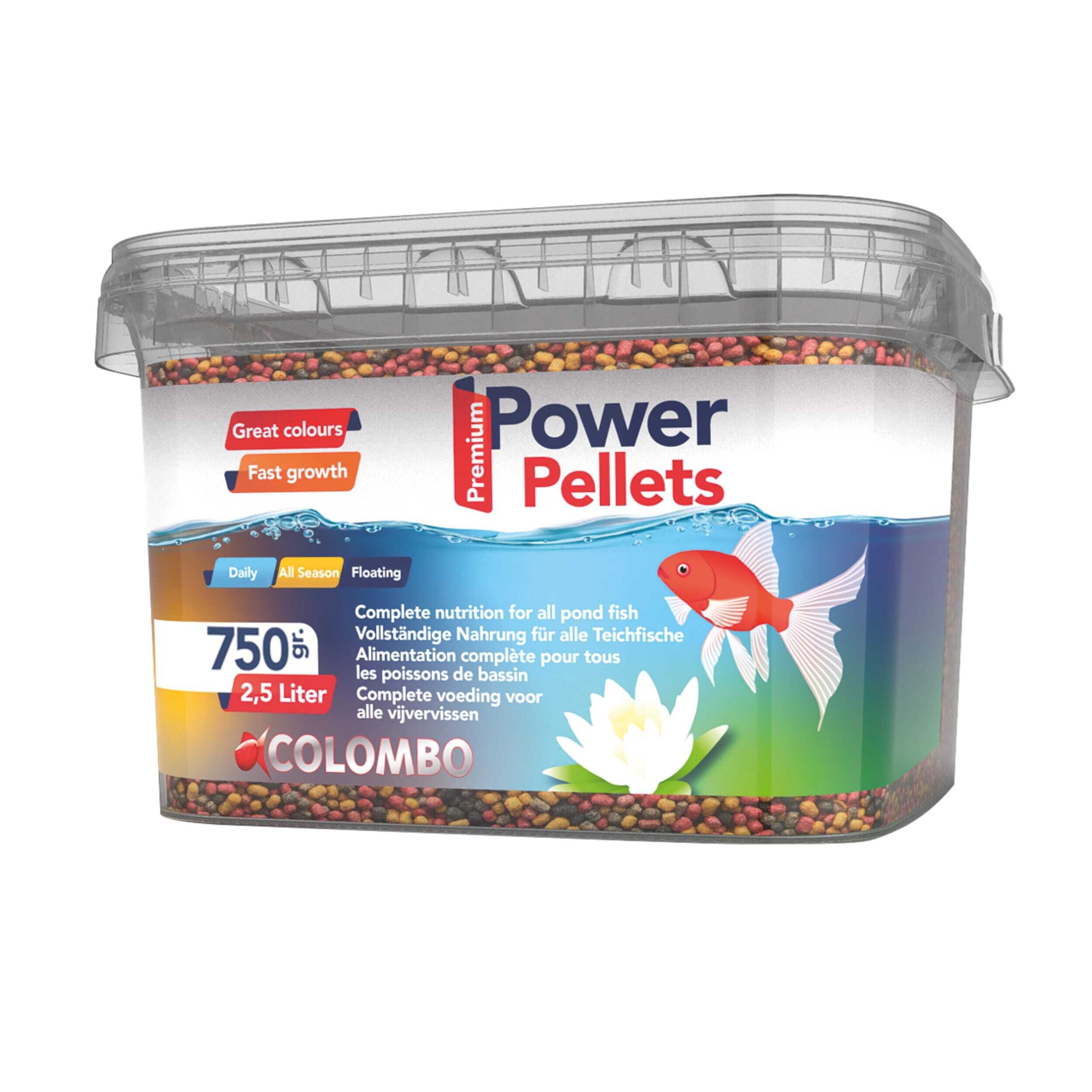 Power Pellet 2,5l Dier, Aquarium, Vis, Zeeleven, Water