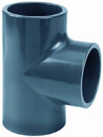 T-piece 90 ° glue 110mm