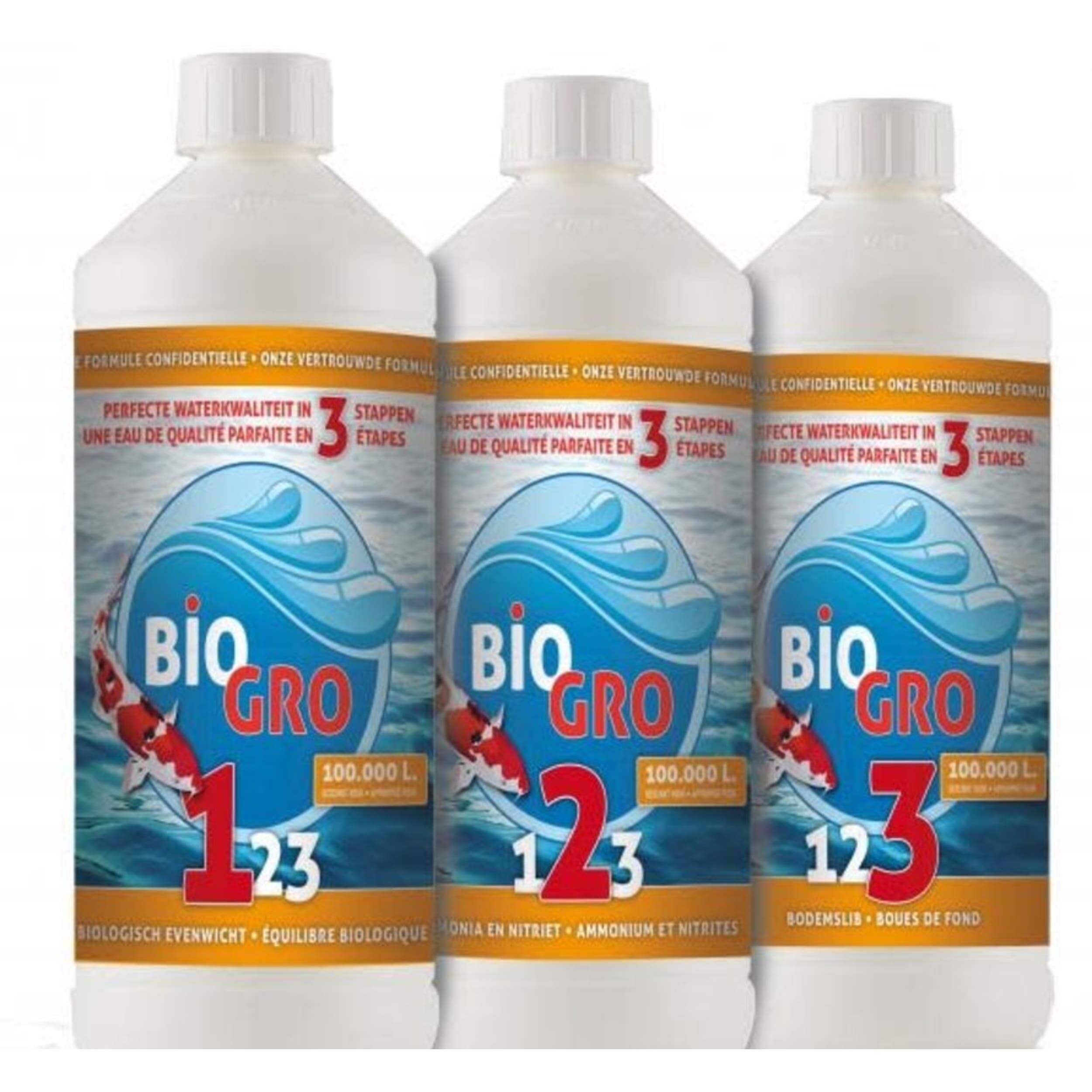 Biogro 123 - for 100,000 liters Bottle