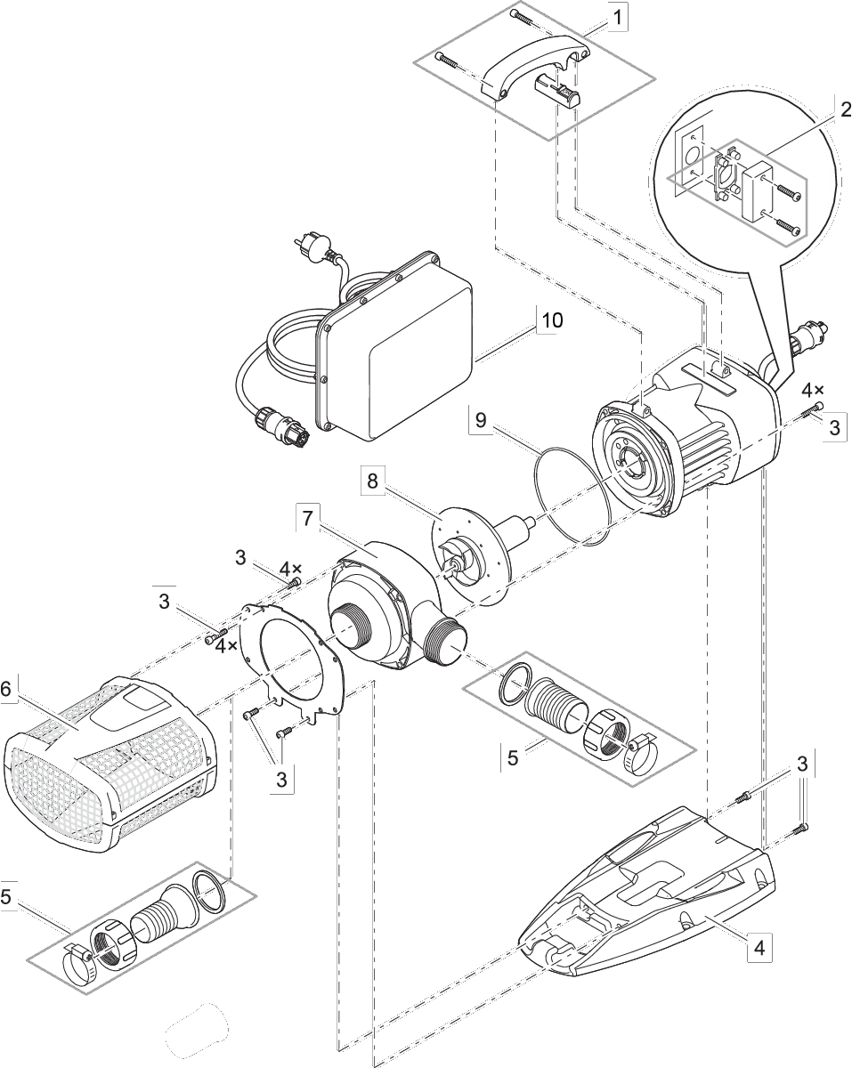 BG filter housing AquaMax Expert